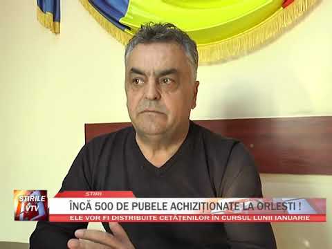 INCA 500 DE PUBELE ACHIZITIONATE LA ORLESTI