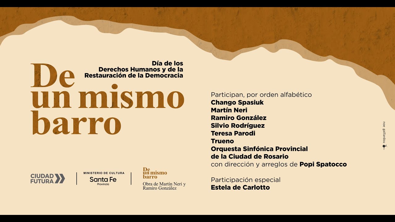 Silvio Rodríguez, Parodi y Trueno compartieron una canción en la Semana de la Democracia