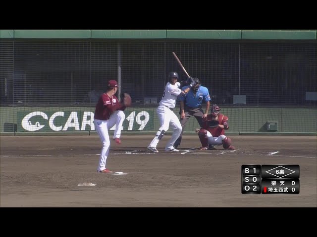 【ファーム】6回1安打無失点!! イーグルス・松田啄磨 安定感あるピッチングで試合を作る!!  2024年9月6日 埼玉西武ライオンズ 対 東北楽天ゴールデンイーグルス