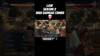 Marshall Law Season 2 High Damage Combos-Tekken 8