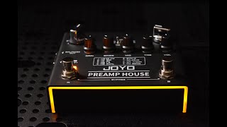 Video thumbnail for Joyo Preamp House Demo by Sam Goffen Guitar - Gear Reviews and Lessons