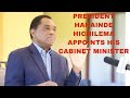 Hakainde Hichilema Bally Appoints New Zambian Cabinet Ministers Swearing In Ceremony