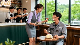 CEO Sat Wrong Table & Ate A Cake! Unaware Waitress Mistook Him For Beggar & Pay For Him! Love Began!