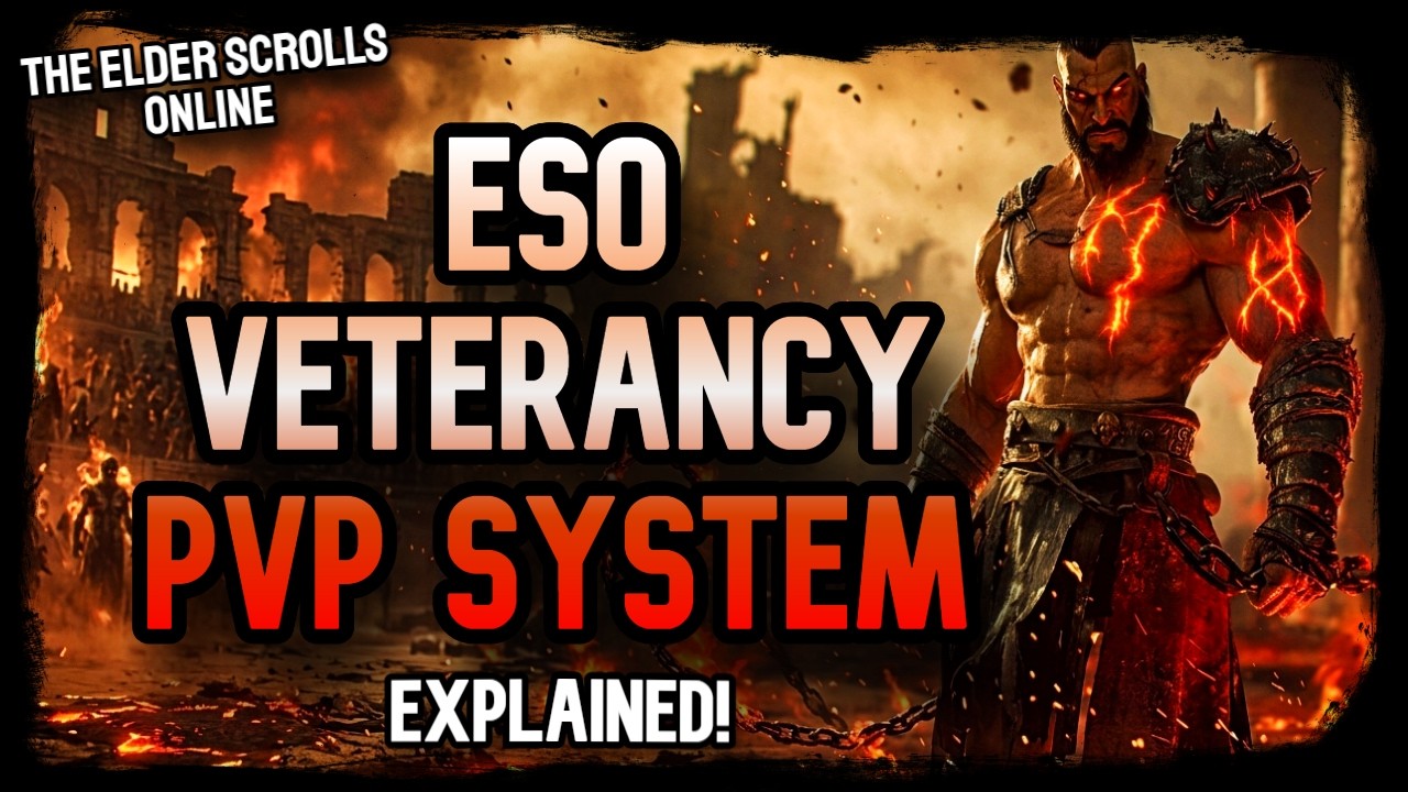 ESO New Veterancy PVP Reward System - EXPLAINED #eso #esopvp