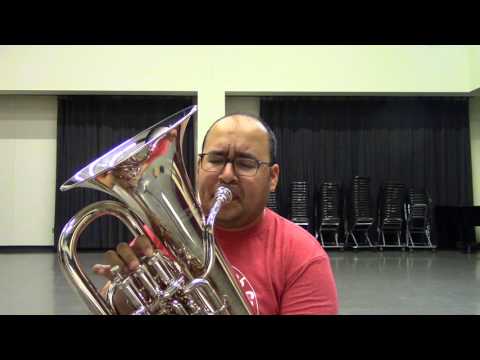 TMEA 2017-2018 Euphonium Etude 3 - Gb Major