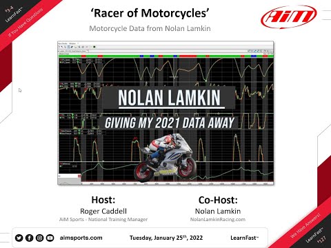 3-4 Racer of Motorcycles - Live Webinar with Nolan Lamkin - 1/25/2022