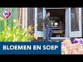 Soep en bloemen voor ouderen en verzorgers: 'Dit fleurt je weer op'