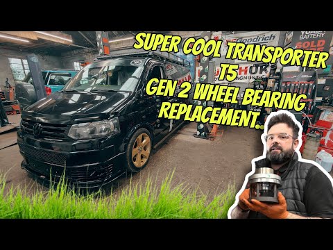VW TRANSPORTER GEN 2 WHEEL BEARING... THIS IS ONE COOL T5 CAMPERVAN!!!!!