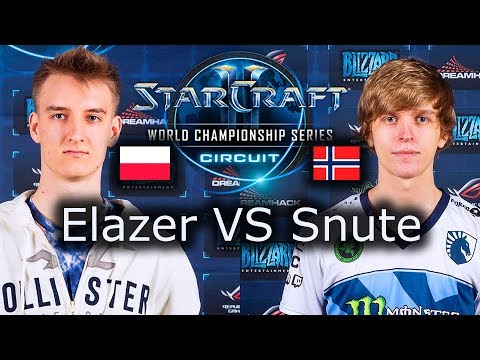 Elazer VS Snute - WCS Montreal 2017 - Ro4 - polski komentarz