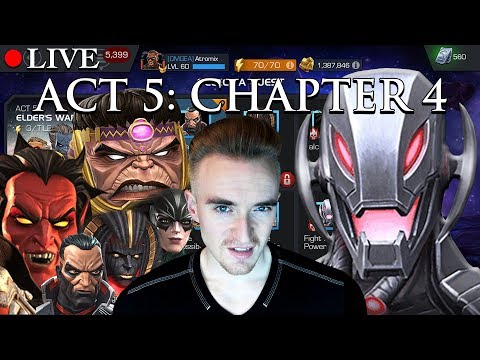 LIVE: ACT 5 Chapter 4 | Marvel: Contest of Champions