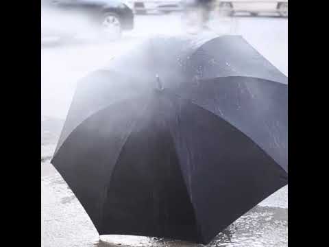 hand open 14mm aluminium super light commercial rubber parasol