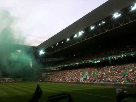 ASSE 0-0 Rennes | Craquage Kop Nord + Tendu d'écharpes en Sud