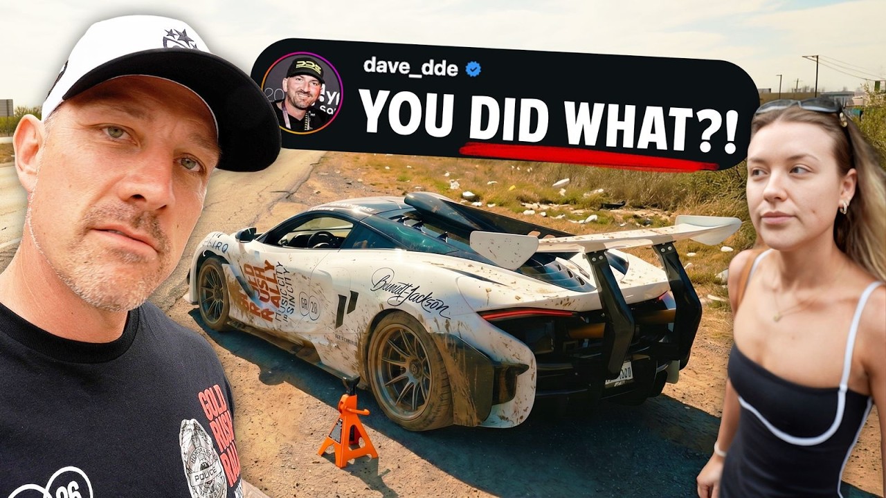 OUR 720 GTR BROKE AGAIN… IN THE MIDDLE OF GOLD RUSH RALLY *GOODBYE*