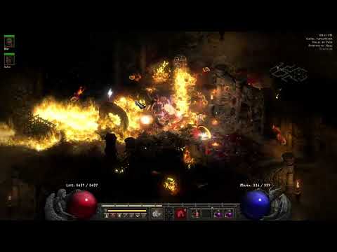 Diablo 2 Resurrected Patch 2.7 - Werebarb Destruction Test