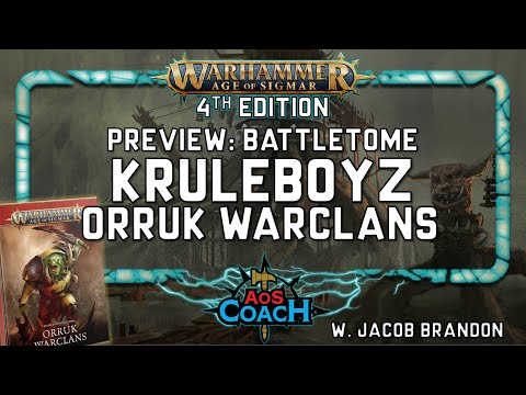 Kruleboyz Orruk Warclans Battletome Preview | AoS 4e