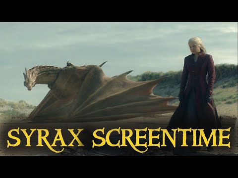 Syrax Screentime - House of the Dragon (Season 2)