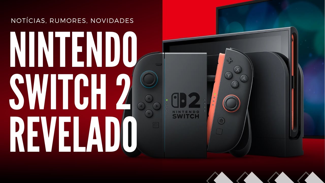 Nintendo Switch 2 Revelado? Anunciado? Confirmado!
