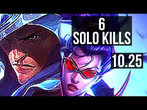 TALON vs VAYNE (MID) | 72% winrate, 6 solo kills | EUW Master | v10.25