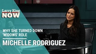 'The Fast and The Furious' Star Michelle Rodriguez on Why She Turned Down 'Widows' Role video