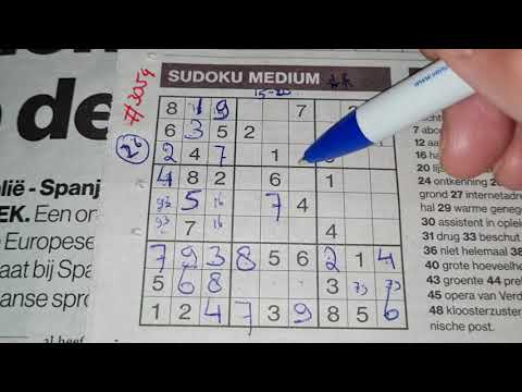 Outstanding! (#3054) Medium Sudoku puzzle. 07-06-2021 (No Additional today)