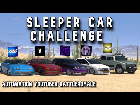 SLEEPER CAR CHALLENGE! | Automation/BeamNG Multiplayer