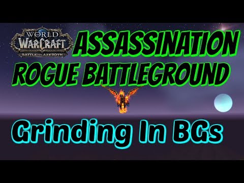 👽WoW BFA Assassination Rogue PvP | Grinding In BG