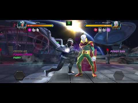 Mcoc S29 war2 | node 9 shifting hazard | 6r3 havok vs 6r3 vision aarkus
