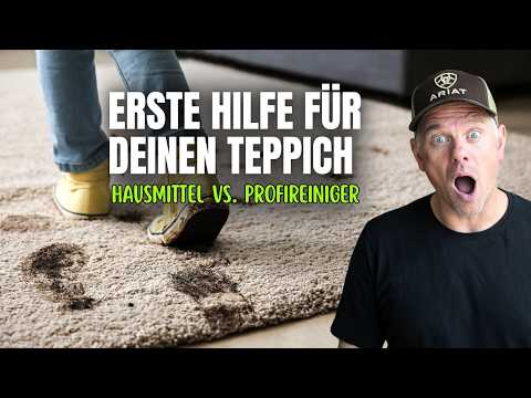 TEPPICH DRECKIG? 😱 Omas TIPP vs. PROFI-TRICK – DAS Ergebnis überrascht ALLE! ✨