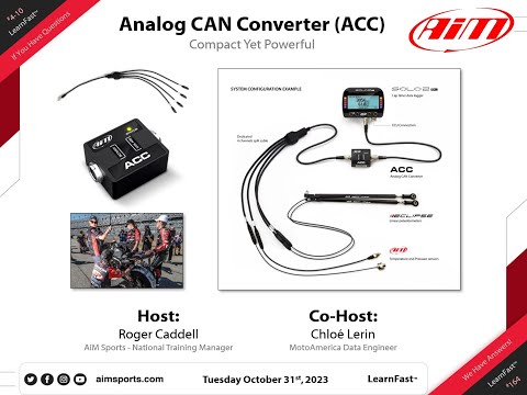 4-10 - Analog CAN Converter (ACC) - Live Webinar with Chloé Lerin - 10/31/2023