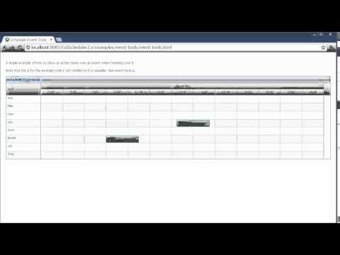 New event tools plugin for Ext Scheduler
