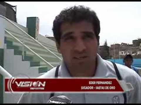 EDER FERNANDEZ JUGADOR SAETAS DE ORO - Visión Deportiva 2013 Pueblo TV Canal 39