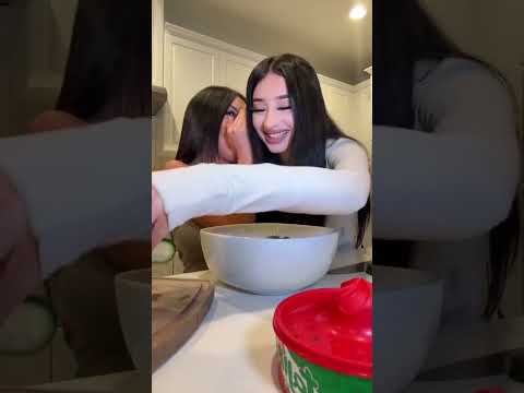 MAKING A CHEETOS CHIP SALAD WITH TESSA