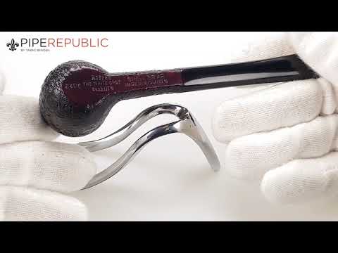 Dunhill - The White Spot Shell Briar Pfeifen Pot Einzelstück 2406
