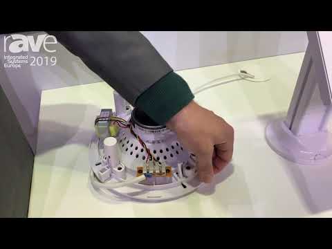 ISE 2019: Denon Professional Demos DN-F65S In-Ceiling Install Speaker