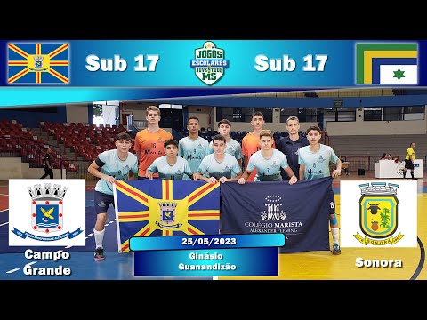 Campo Grande 7 x 2 Sonora - JOJUMS 2023 sub 17