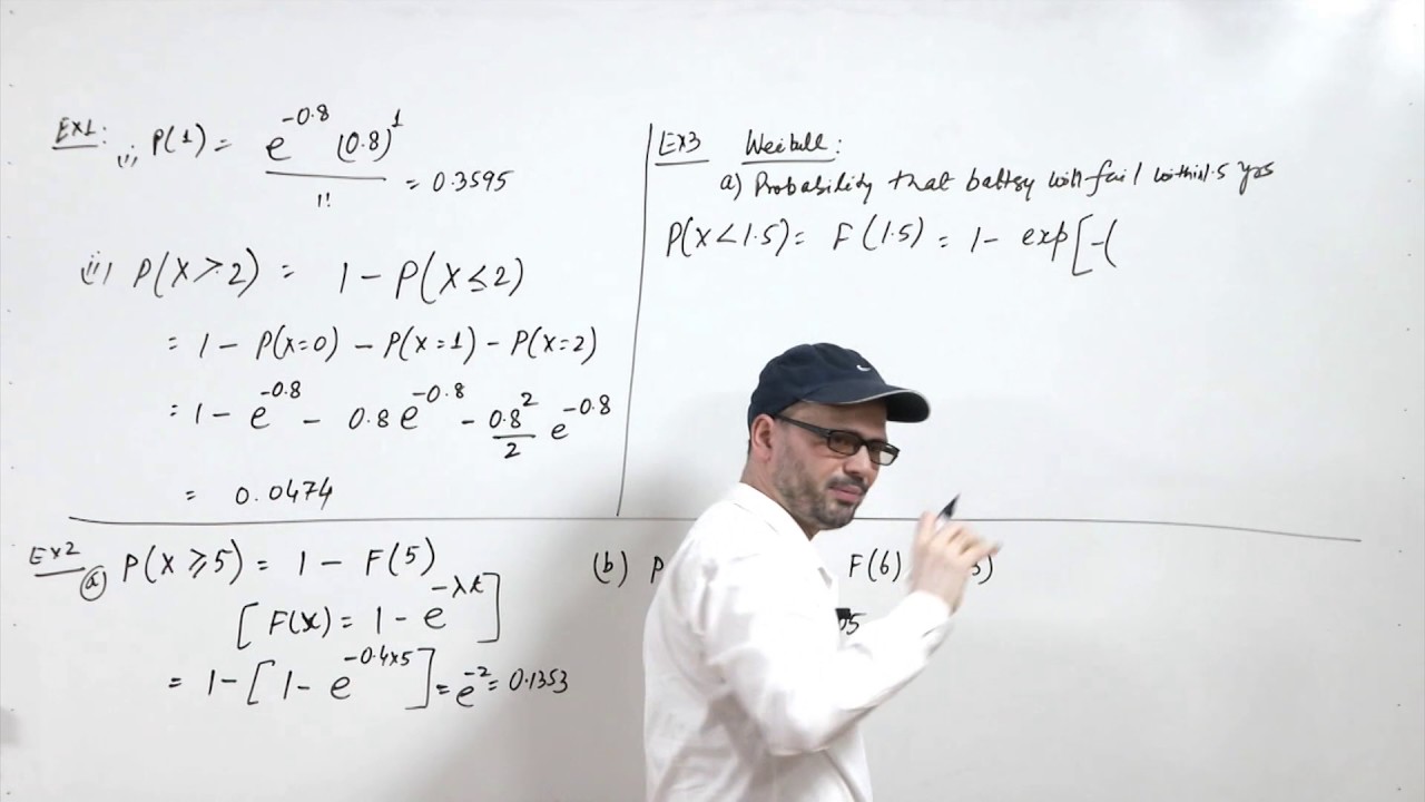 Lecture 10 - Problem solving on statistical models in simulation