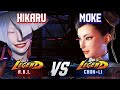 SF6 - HIKARU (#1 Ranked A.K.I.) vs MOKE (#1 Ranked Chun-Li) - High Level Gameplay