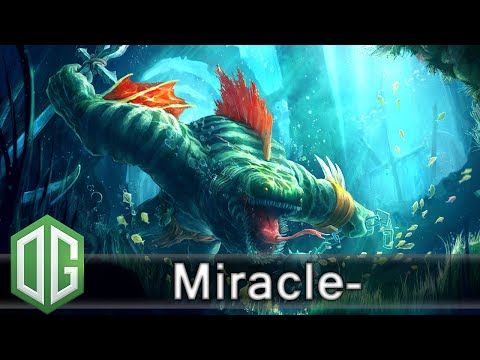OG. Miracle- Tidehunter Gameplay and Arteezy - Ranked Match - OG Dota 2