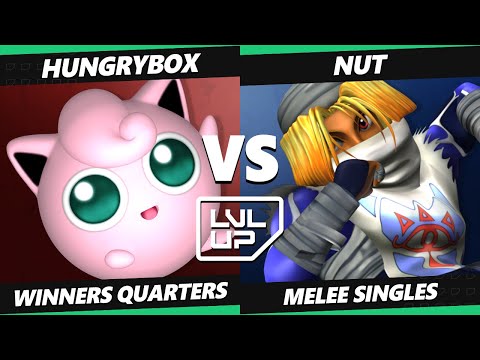 LVL UP EXPO 2023 - Hungrybox (Jigglypuff) Vs. nut (Sheik) SSBM Melee Tournament
