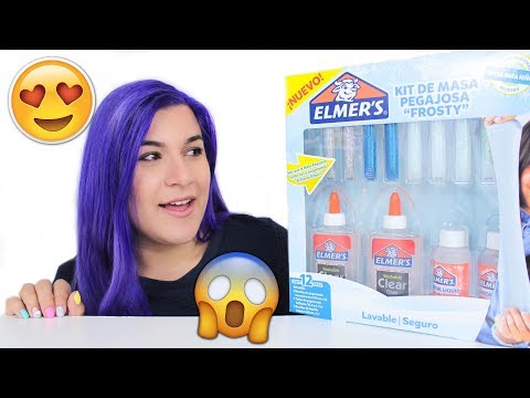 Poniendo a Prueba KIT ELMER'S FROSTY SLIME!