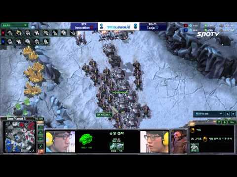 [0422] Innovation(STX) vs Taeja(EG-TL) TvT 2SET Neo Planet S -Starcraft2,esportstv,SPL.0000