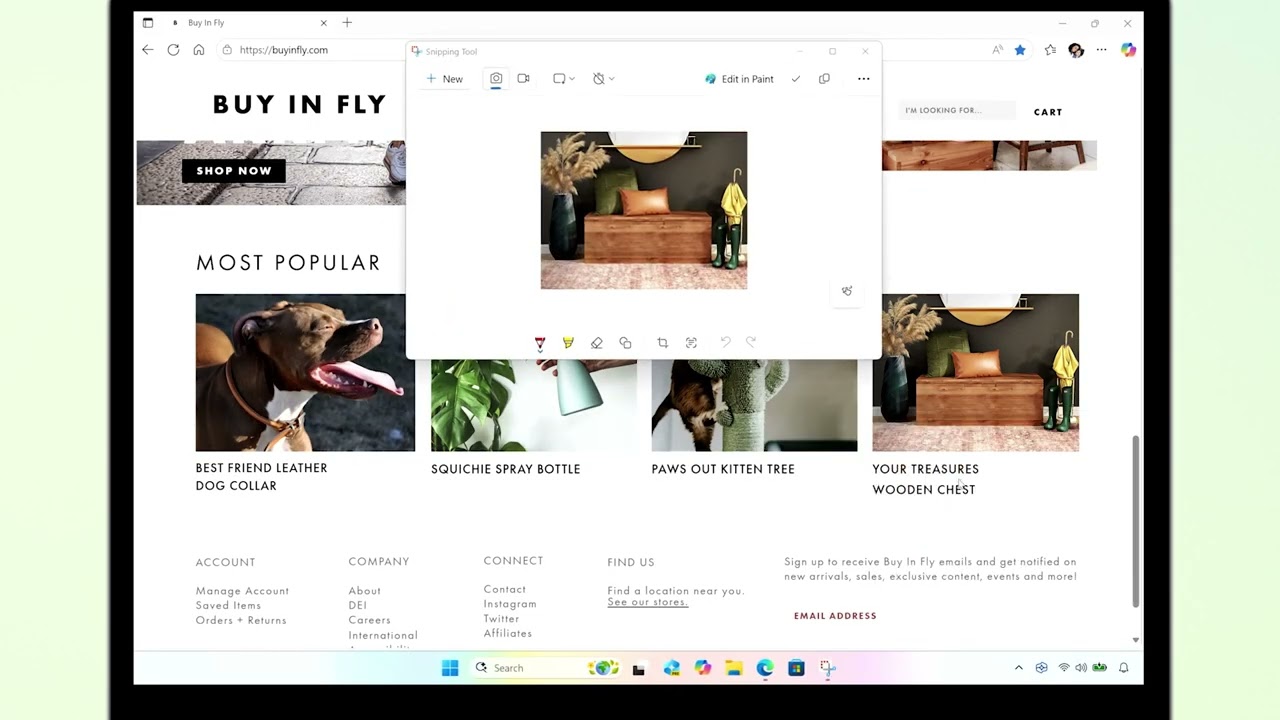 Snipping Tool Perfect Screenshot - YouTube