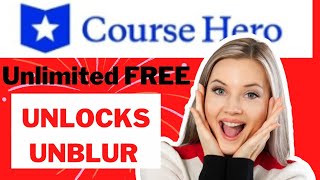 How to UNLOCK Course Hero Answers | Coursehero unlocks free discord 2022 I How to Unblur CourseHero