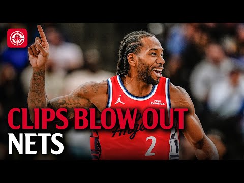 Clippers WENT OFF vs. Nets | 37-point victory 🔥