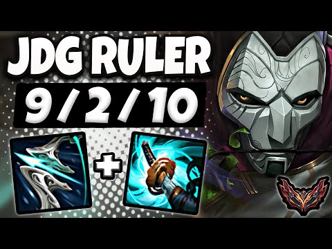 Jhin vs Ashe ADC [ JDG Ruler ] Korea Grandmaster Patch 13.20 ✅