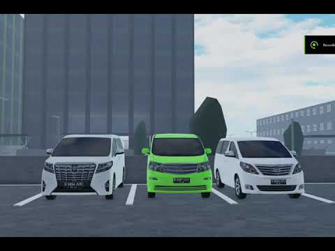 Toyota alphard cinematic (Roblox CDID)