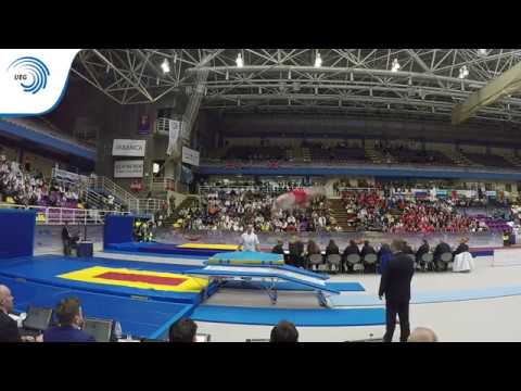 Tiago ROMAO (POR) - 2016 Double Mini-Trampoline junior European Champion