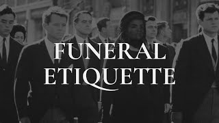 Funeral Etiquette Guide - How To Behave, Dress Code + DO's & DON'Ts