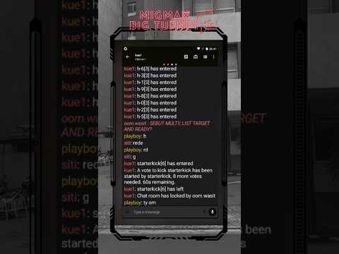 RECAP migman big turney "KICK OR DIE! " 💀  #miggi #event #kicker #MIGMAN #trending #shorts #music