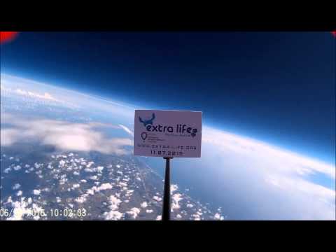 Extra Life goes to the edge of space for the kids!!